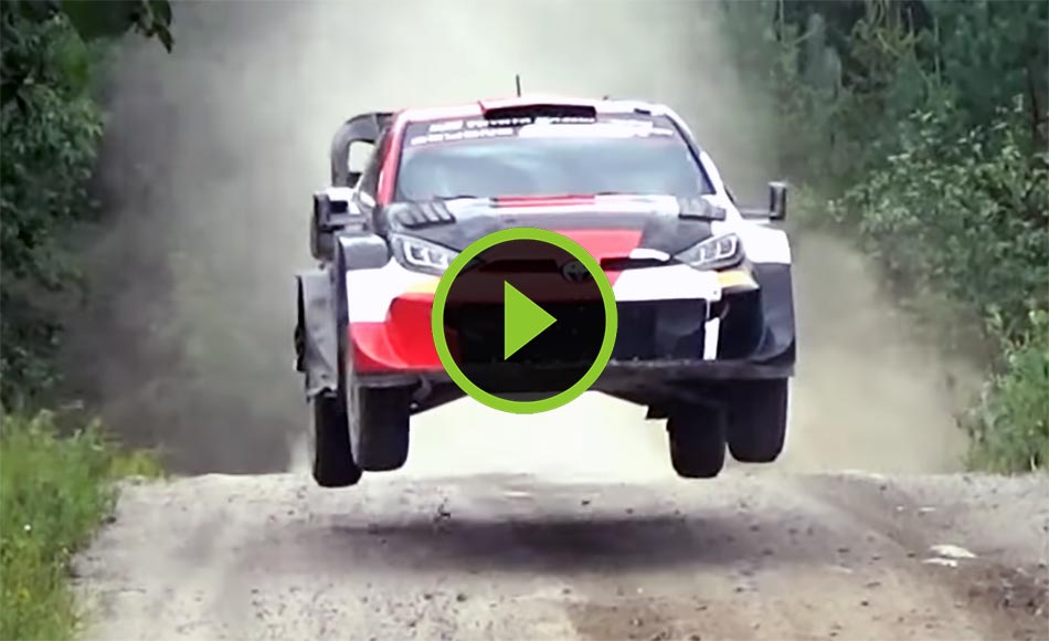 Latvala test WRC Rally Finland 2023 - Toyota GR Yaris Rally1