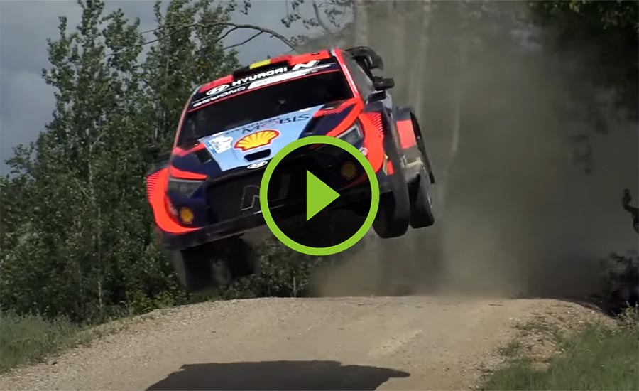 WRC Rally Estonia 2023 - Best of Video Big Jumps Maximum Attack On The Limit