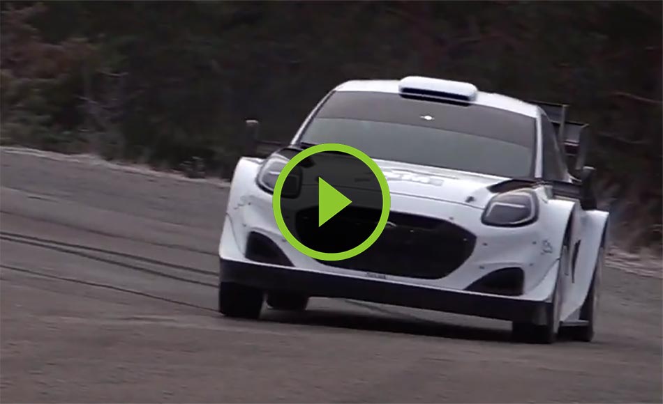 Fourmaux test WRC Rallye Monte Carlo 2024 - Ford Puma Rally1 Hybrid